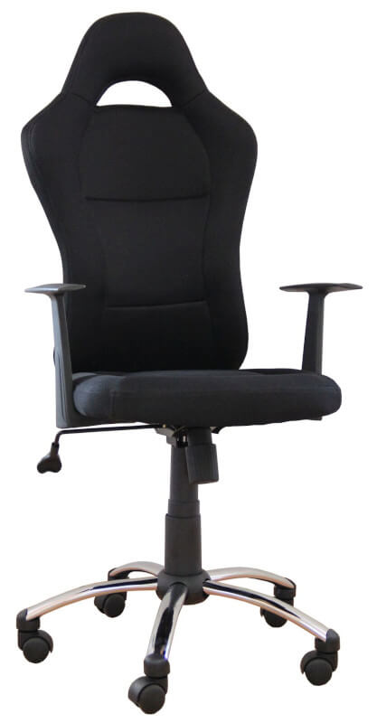 Fotel biurowy/obrotowy – Teen (czarny), krzesło obrotowe.