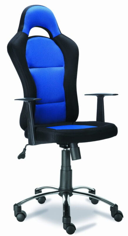 Fotel biurowy/obrotowy – Teen (niebieski), krzesło obrotowe.