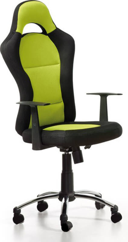 Fotel biurowy/obrotowy – Teen (żółty), krzesło obrotowe.