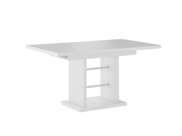 Stół FUTURE rozkładany biały 150/190×90
