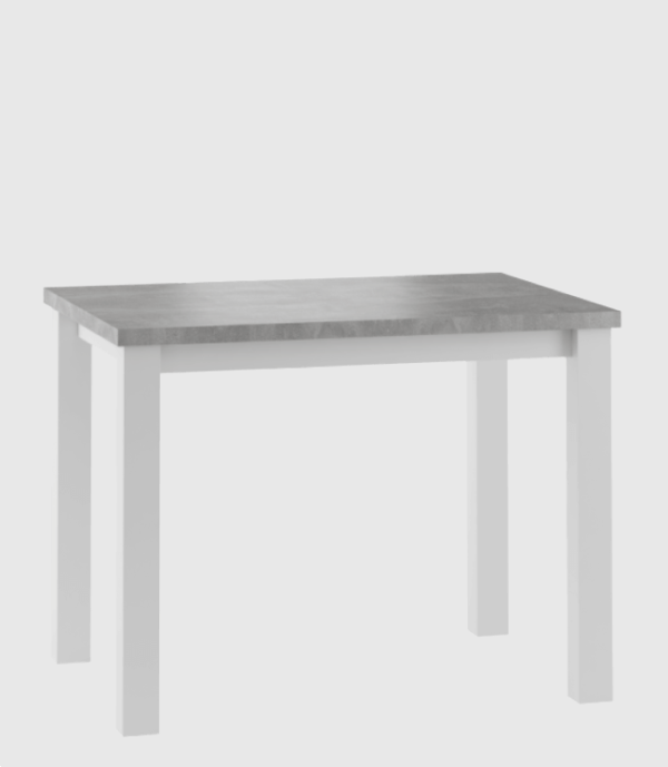 Stolik kawowy Monte 70×100, (beton/biały), stolik kawowy