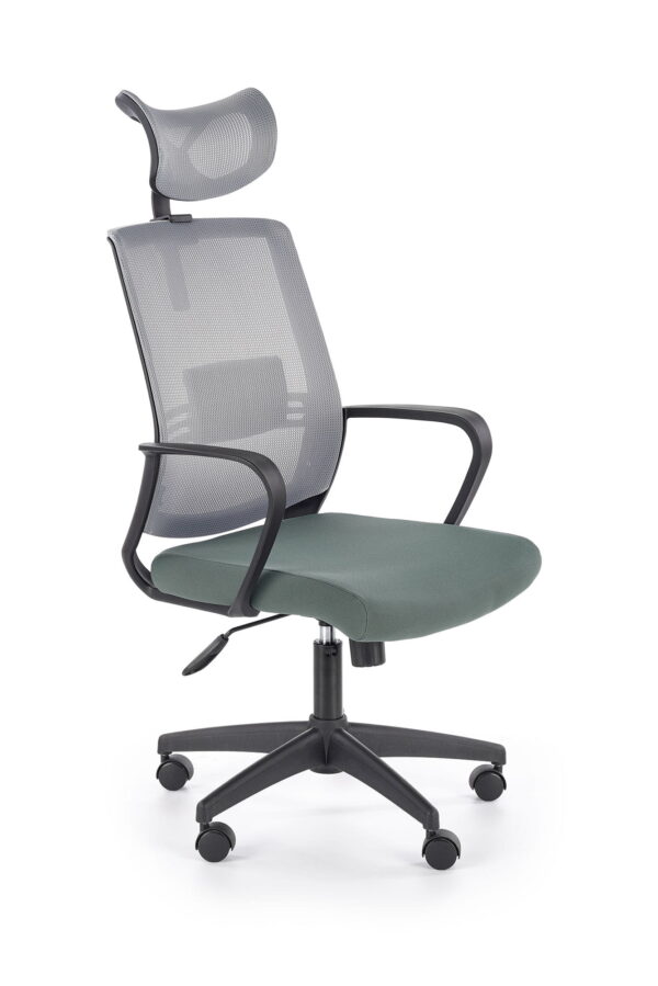 ARSEN-fotel obrotowy szary, fotel biurowy, fotel do gabinetu