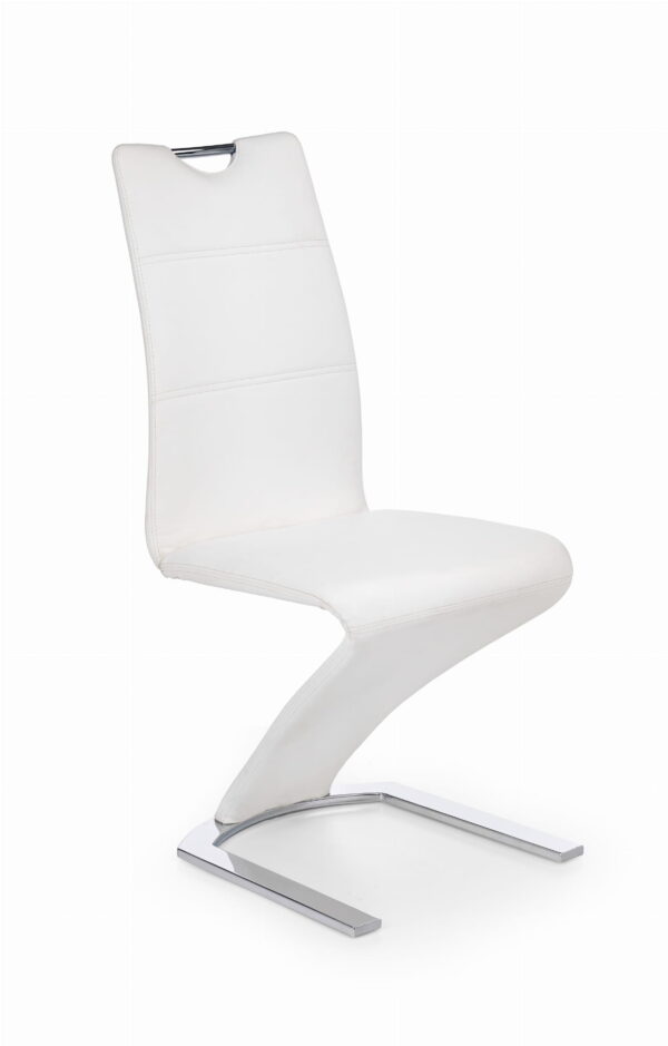 K188 krzesło białe eleganckie krzesło do jadalni lub salonu