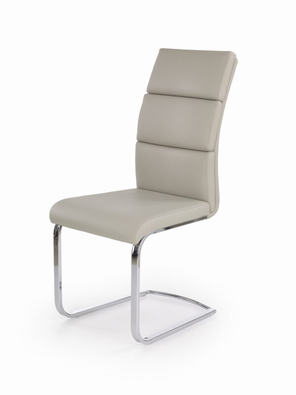 K230 krzesło jasny popiel nowoczesne krzesło do jadalni lub salonu
