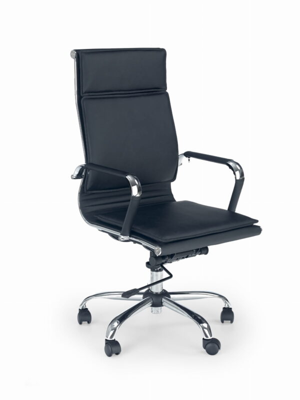 MANTUS fotel obrotowy do biura czarne krzesło obrotowe do pracy