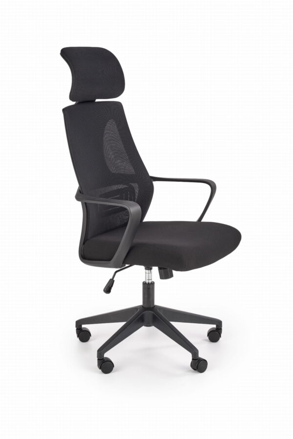 VALDEZ fotel obrotowy czarny krzesło obrotowe do pracy