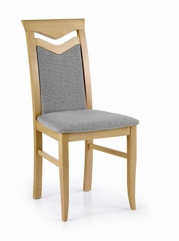 Krzesło CITRONE dąb miodowy klasyczne krzesło do jadalni