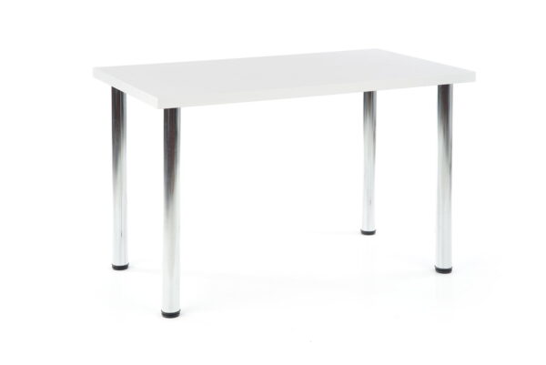 Stół MODEX 120×68 biały mat stół do jadalni lub kuchni