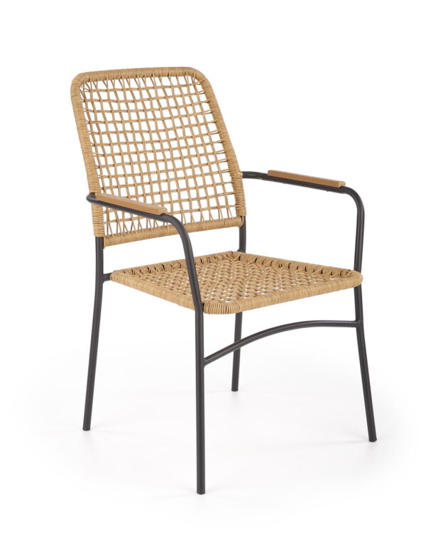 Krzesło K457 rattan krzesło do ogrodu lub na taras