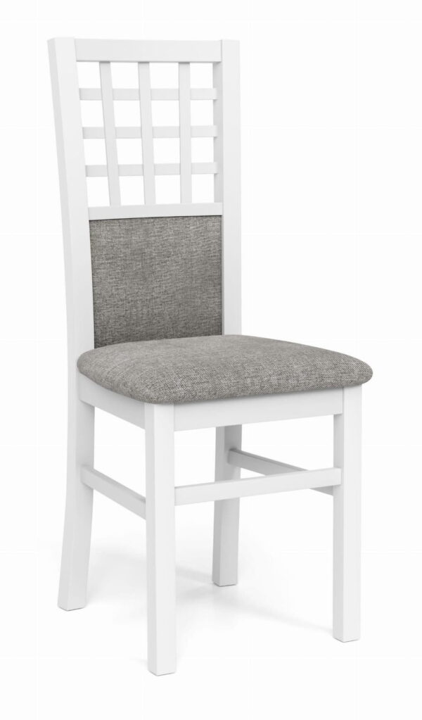Krzesło GERARD 3 białe klasyczne krzesło do jadalni