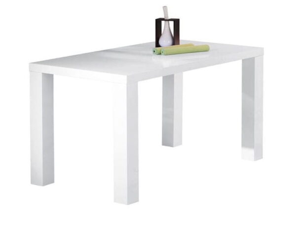 ROLAND stół biały rozkładany 120(160)x80 cm stół do salonu