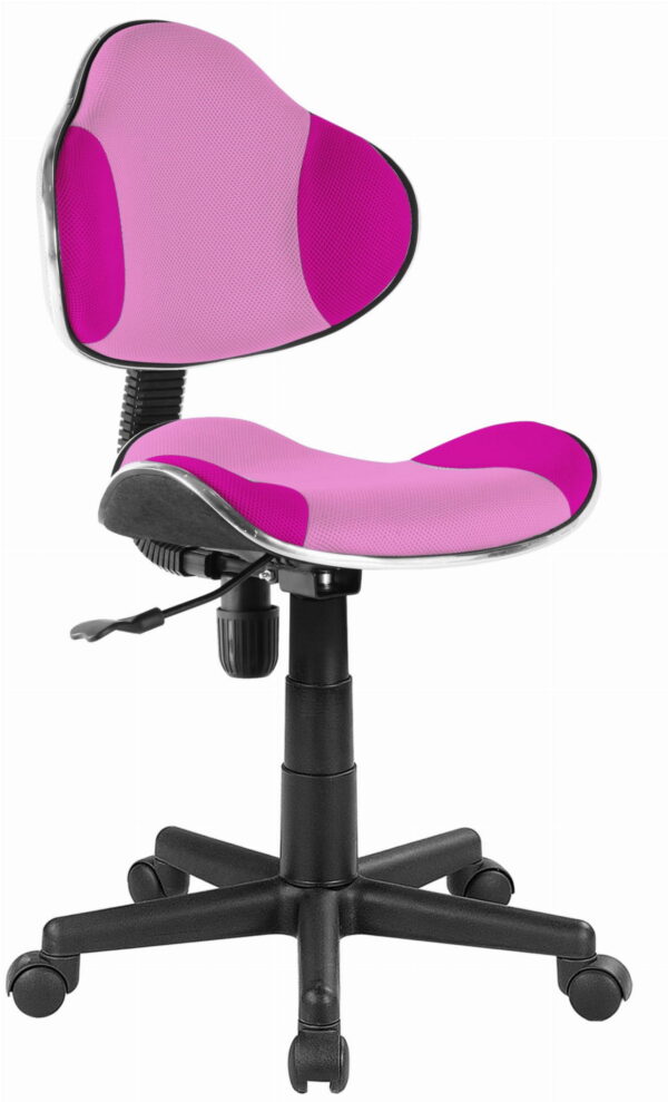 Fotel biurowy/obrotowy – Hazi (różowy), krzesło obrotowe.