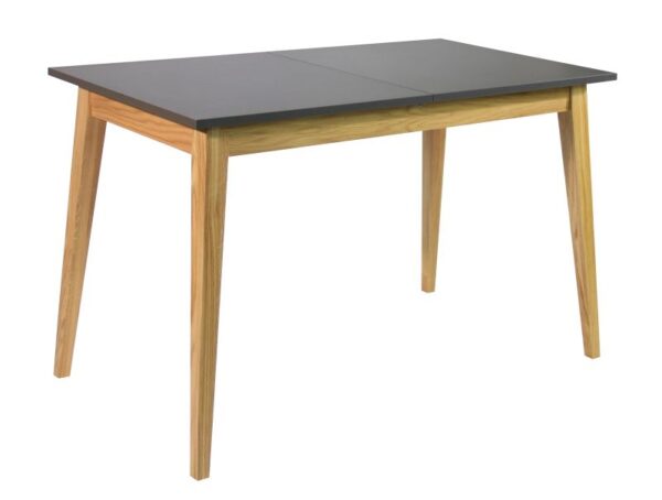 Stół Rozkładany LOCO (antracyt/dąb) Stół do jadalni 120(160)x68