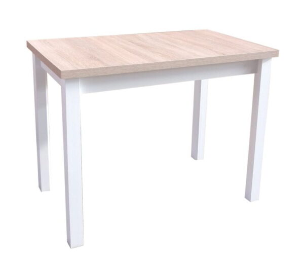 Marco – stolik kawowy/stół do salonu/kuchni – sonoma/biały – 120×70 cm