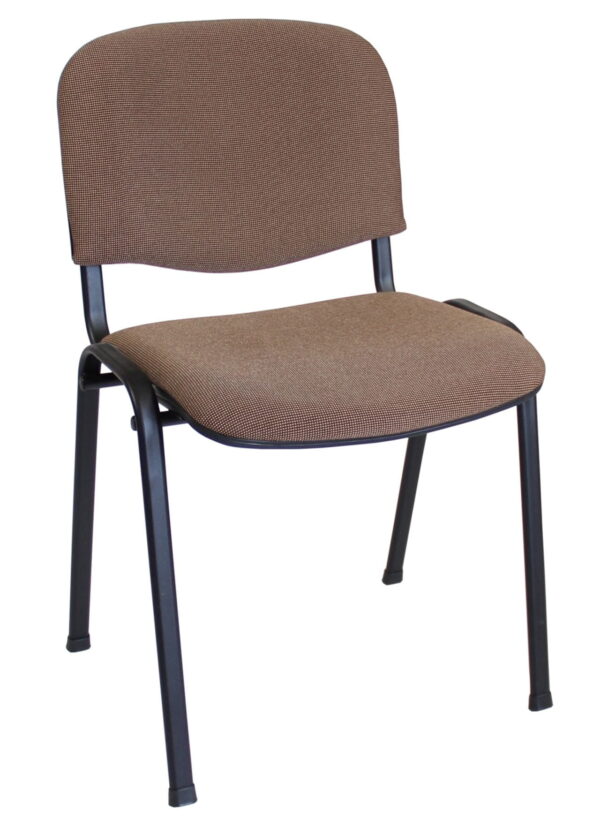 ISO Krzesło (brąz), krzesło z możliwością sztaplowania.