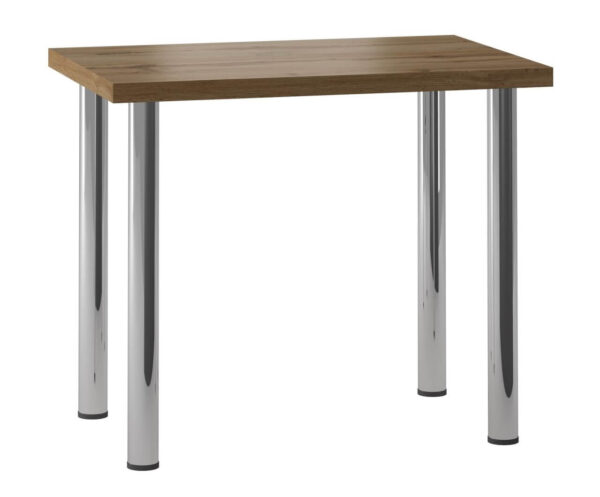 Stół do kuchni/jadalni Salomon – 01 (wotan) 60×90 – chromowe nogi