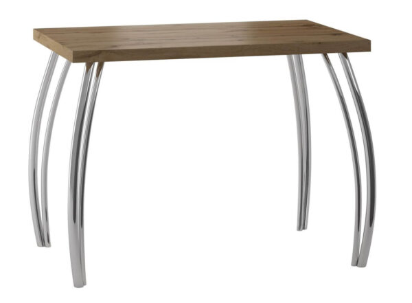 Stół do kuchni/jadalni Salomon – 05 (wotan) 64×102 – chromowane nogi