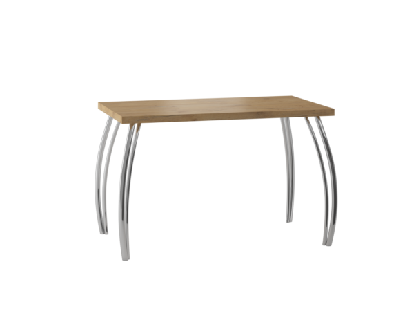 Stół do kuchni/jadalni Salomon – 06 68×120 – chromowane nogi