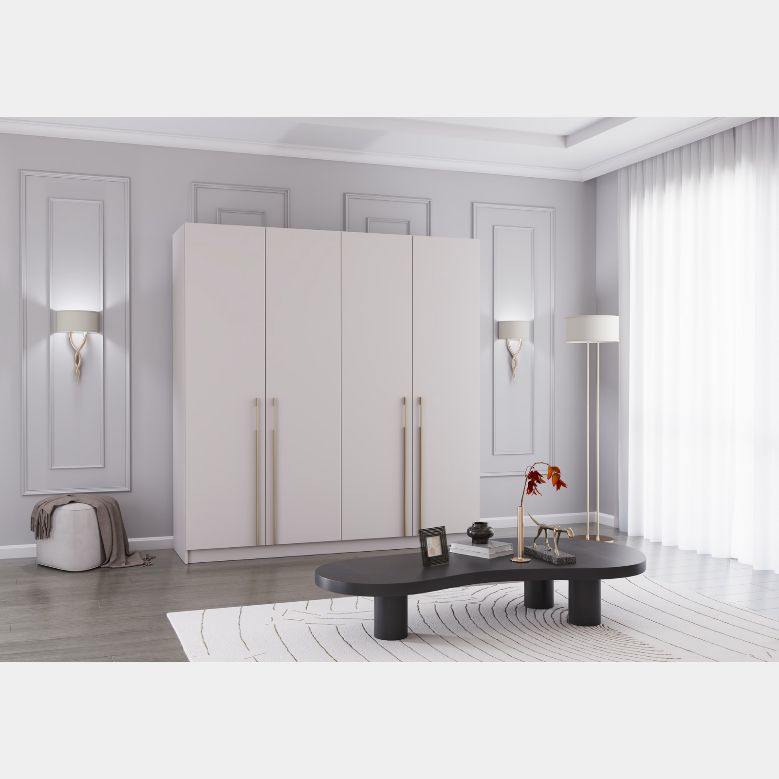 1 Szafa Kaszmirowa 200 cm – maksymalna przestrzeń i idealny porządek