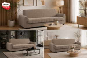 Nowoczesna kanapa z funkcją spania – komfort i styl w Twoim salonie