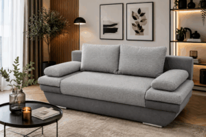 Sofa Rozkładana z Funkcją Spania Sprężyna Falista Wysyłka 24H